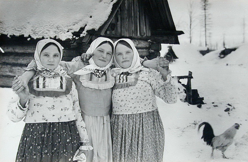 Редкие фотографии русской деревни