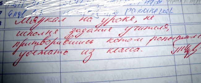 30 смешных записей в школьных дневниках, которые рассмешили даже родителей.